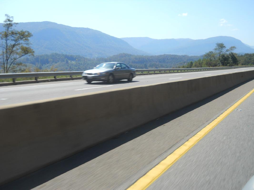 Virginia to North Carolina south