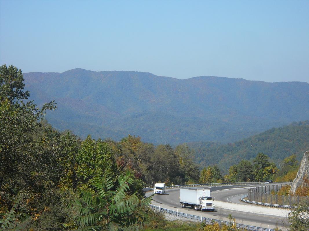 Virginia to North Carolina south