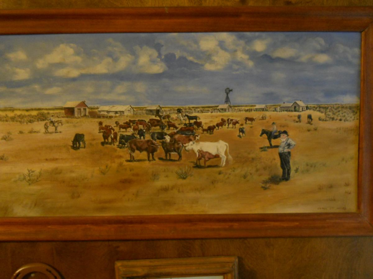 My Great Grandfather and two somns on the old farm in Oklahoma Panhandle