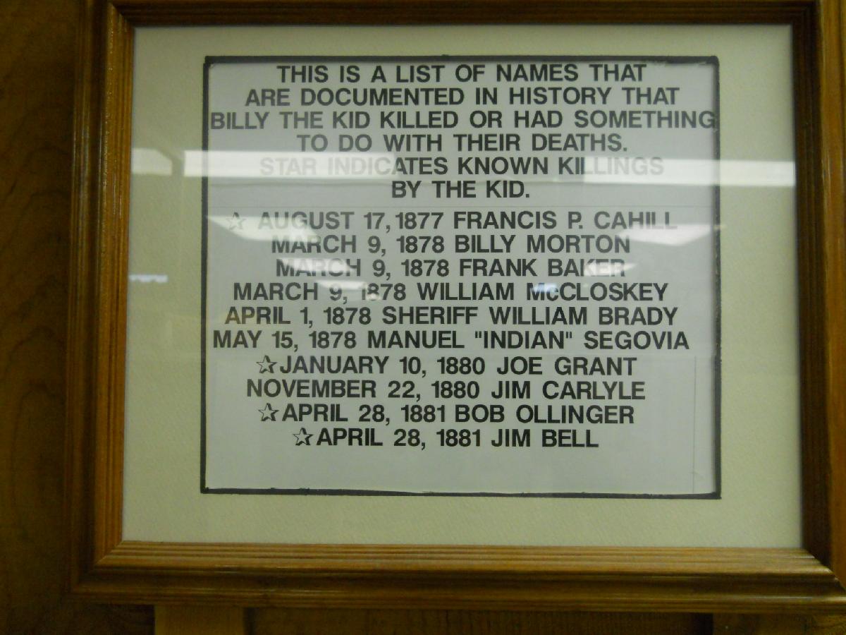 New Mexico - Ft. Sumner - Billy the Kid Museum