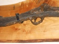 A musket found in the river