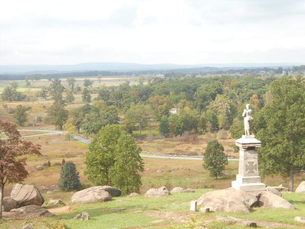 At Little Round Top 
