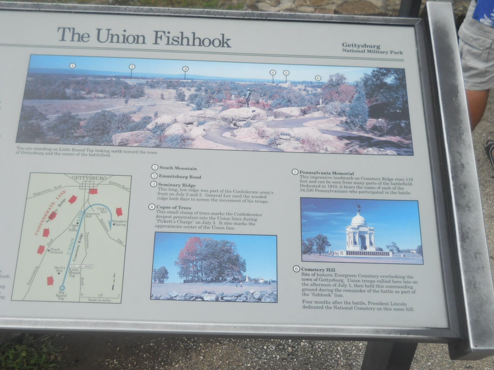 At Little Round Top 