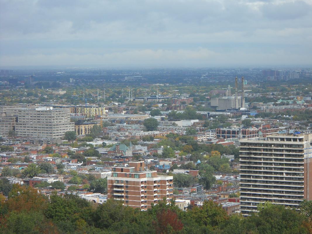 Montreal - Looking North From Mont Royal